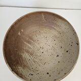 Salad bowl Ceramic stoneware pyrithione dish signed pictogram 34cm