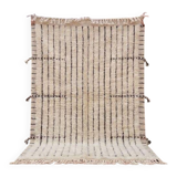 Handmade traditional pure wool carpet, size 100x200 cm.