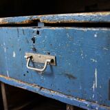 Industrial workbench in oak