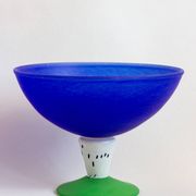 Fruit dish, fruit bowl, standing bowl, Gunnel Sahlin x Kosta Boda, Sweden