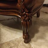 Pair of baroque armchairs