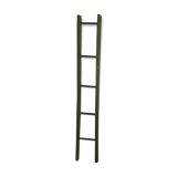 Former small vintage green ladder