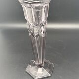 Art Deco soliflore vase in purple glass – 1224d5