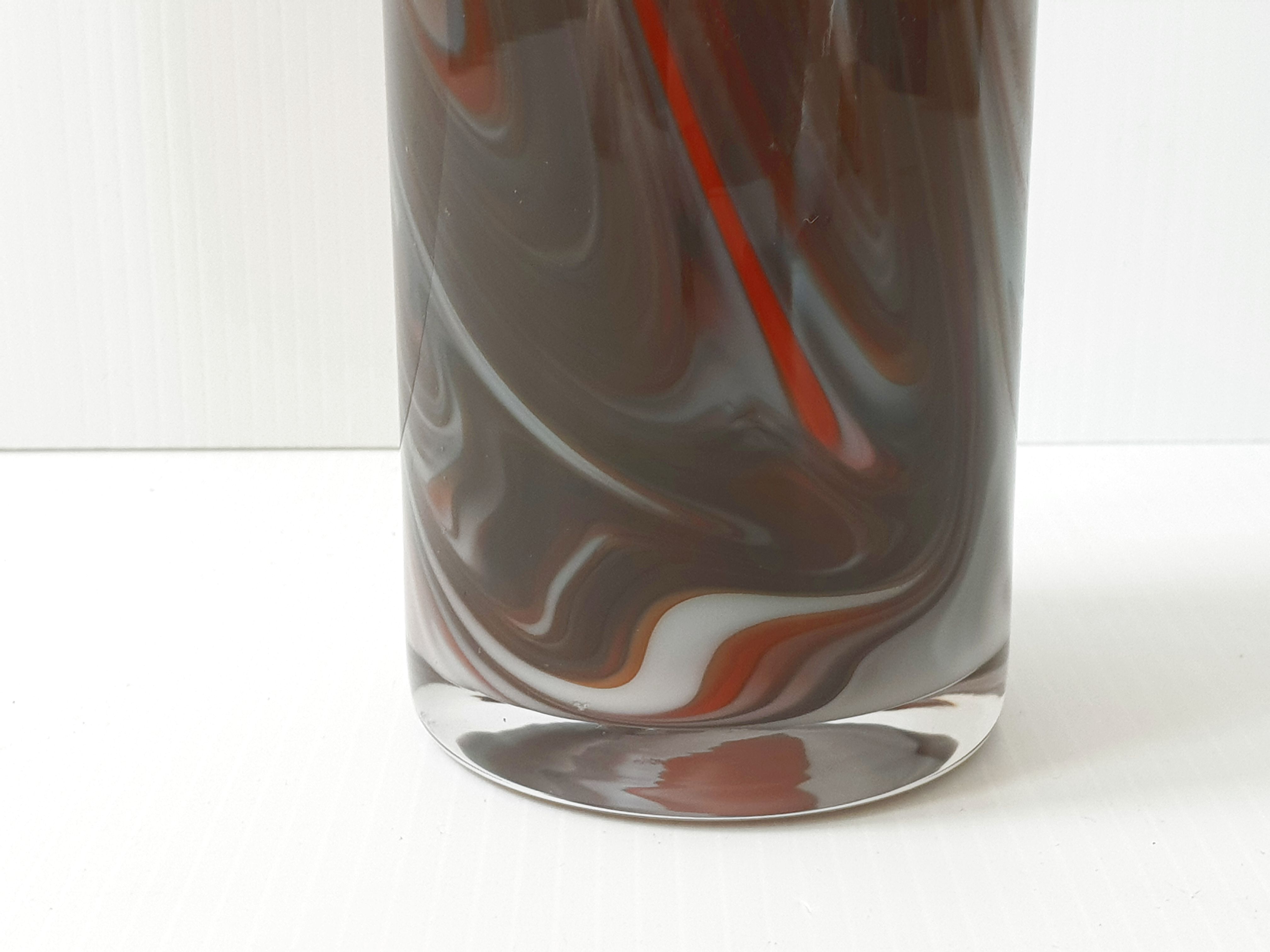 Vintage opal vase 1970