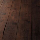 Large antique table in solid pine – France, around 1900