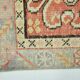 Tapis Couloir Vintage Patiné – Tons Corail, Crème & Vert Sauge, 85x352 Cm