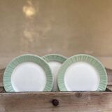 3 assiettes plates Villeroy et Boch