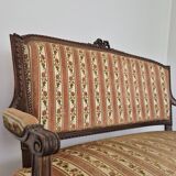 Louis XVI style two-seater sofa bench from the 1900s