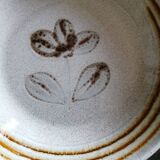 6 hollow plates Sarreguemines