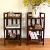 Rattan bedside table payroll