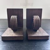 Pair of Breton bookends