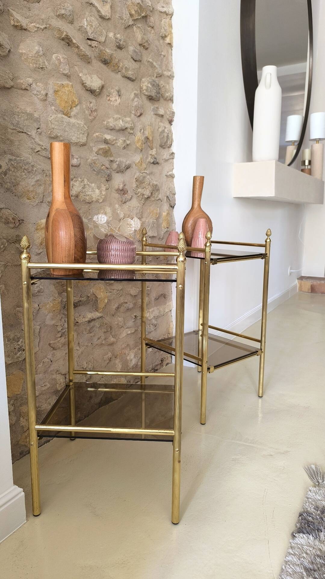 Pair of bedside tables