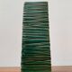 Minimalist block vase in Italian pottery from the mid-century by Bitossi, 1960s.