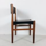 Pair of danish teak dining chairs by Grete Jalk