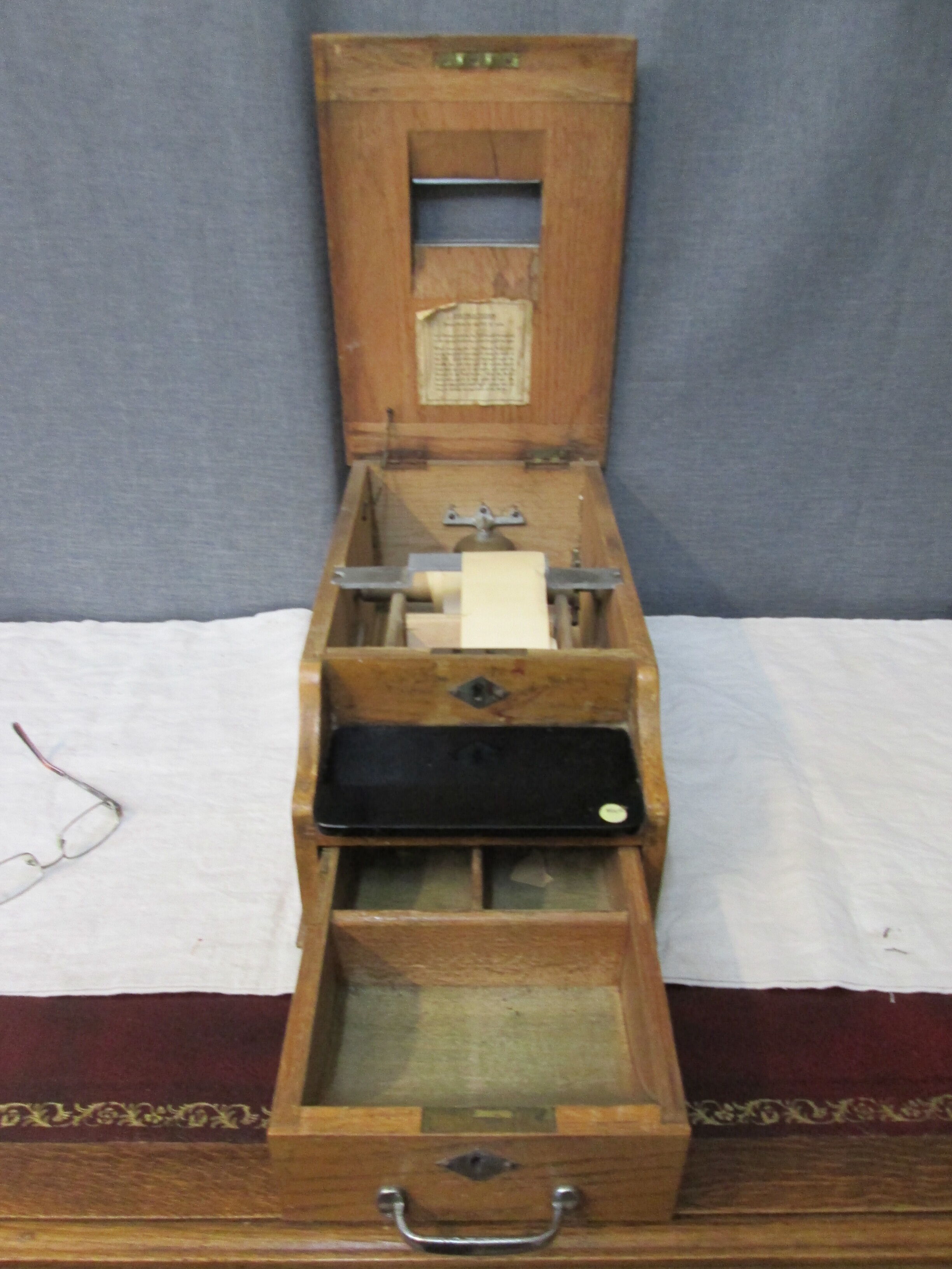 Victorian English cash register