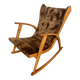 Rocking chair vintage scandinave 1950 1960
