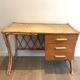 Rattan desk around 1970