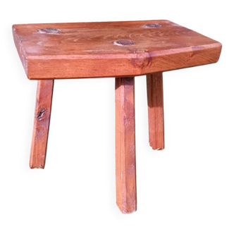 Wooden step stool
