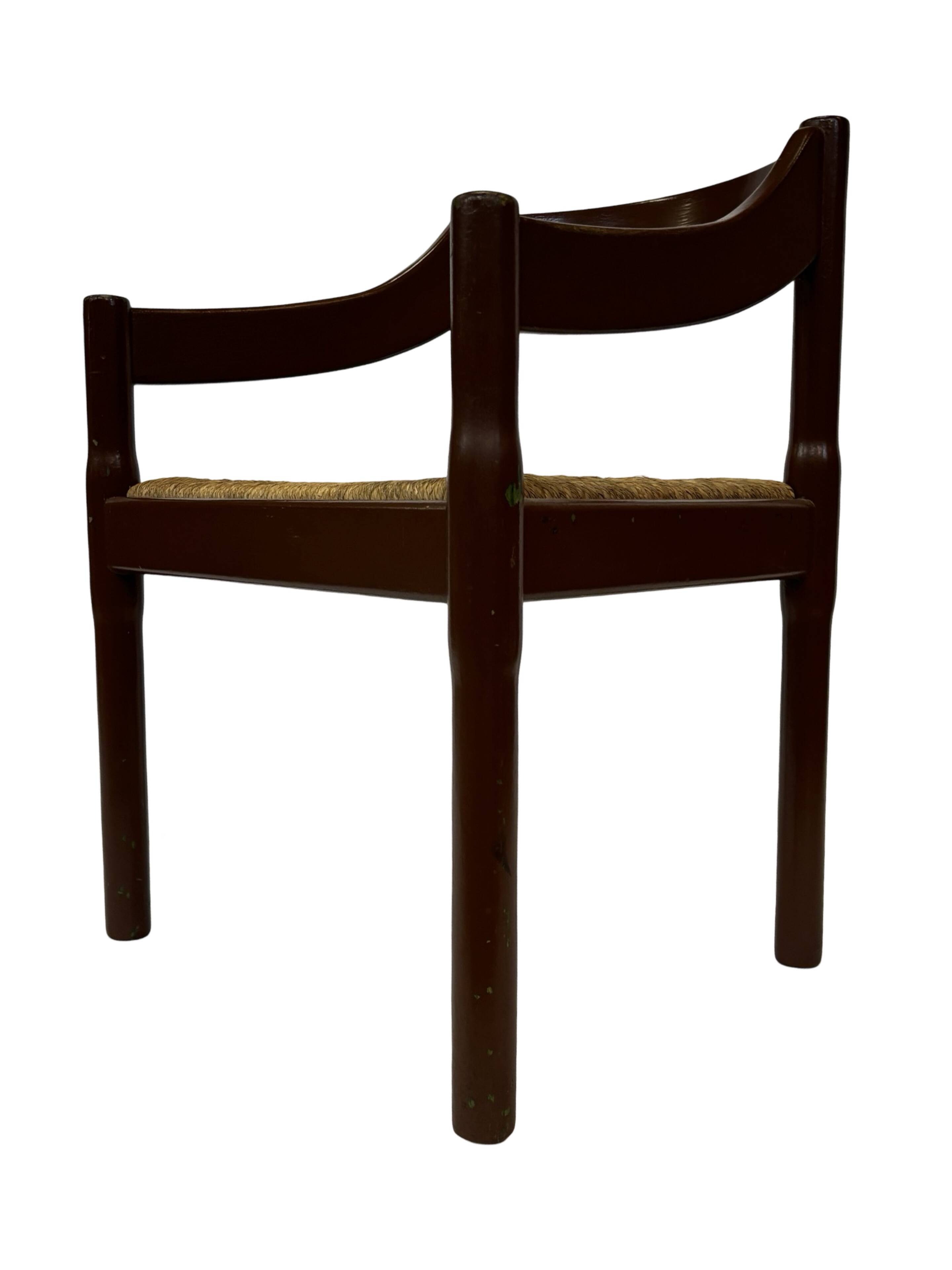 Carimate chair model 892 Vico Magistretti for Cassina