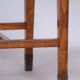 Art Deco Stool in Oak & Upholstery, Czech, 1930s