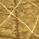 Large ochre and mustard Moroccan Mrirt rug 350x300 cm – diamond pattern