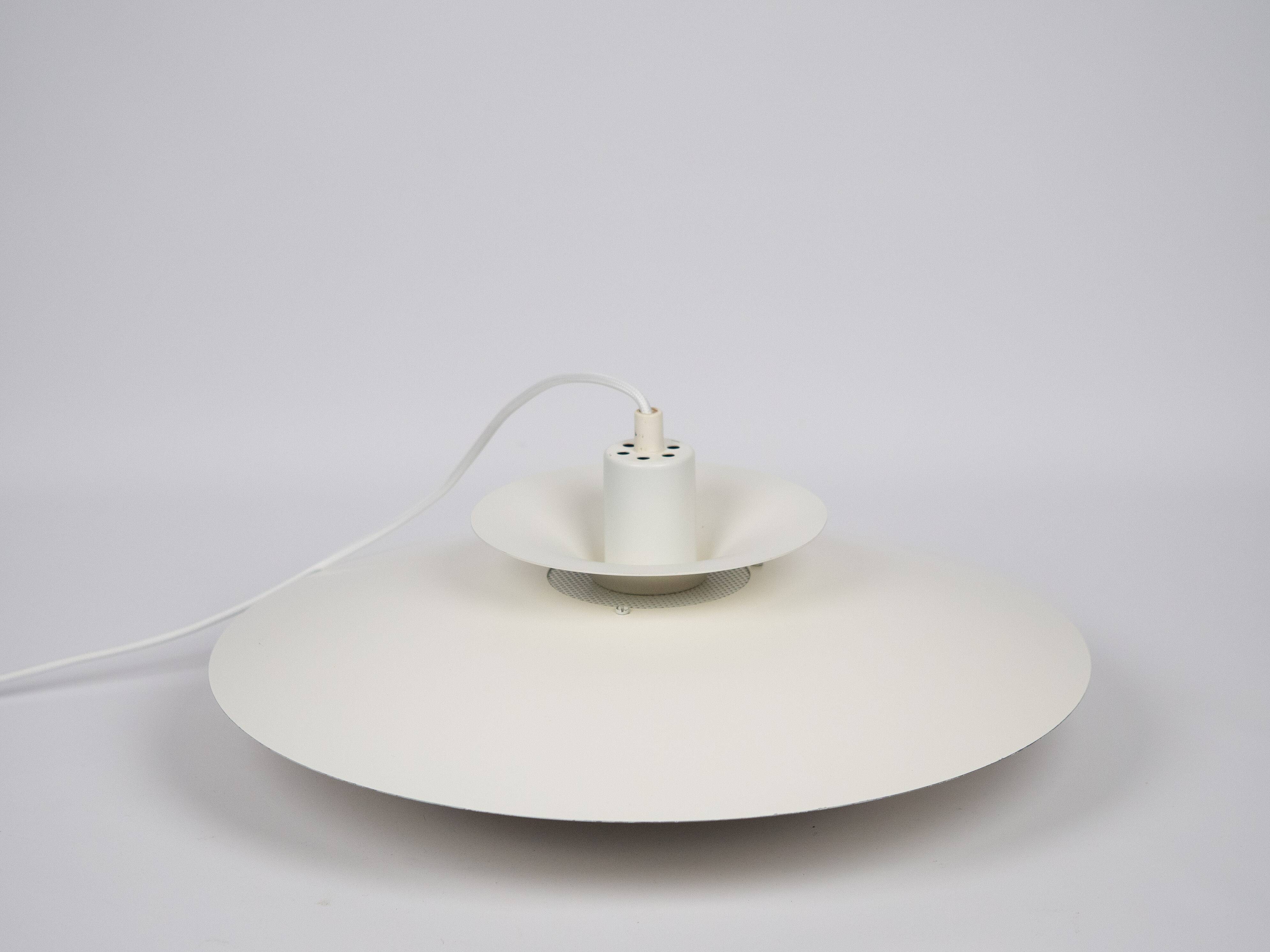 Danish vintage pendant lamp Donau by Kurt Wiborg, Jeka, 1980s