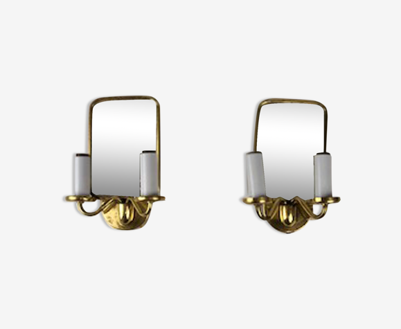 Deux petites appliques années 40
