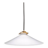 Opaline pendant light