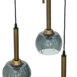 Ceiling lamp with three pendants, 1950s
