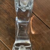 Bougeoir double en cristal