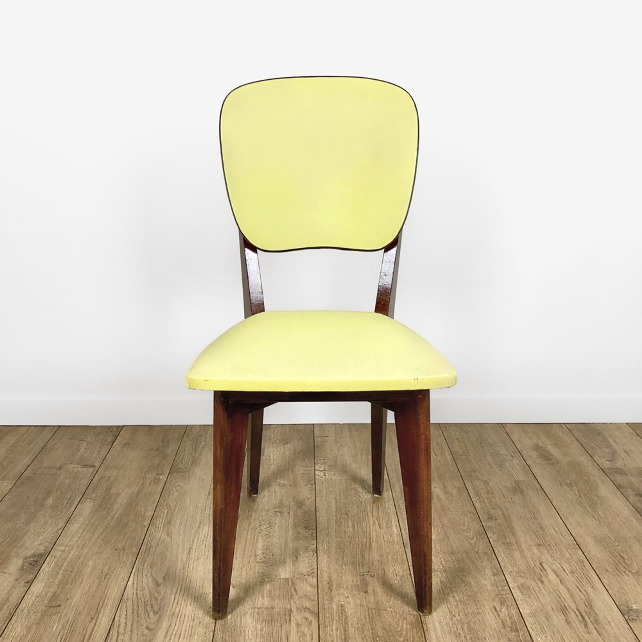 Colorful chair duo
