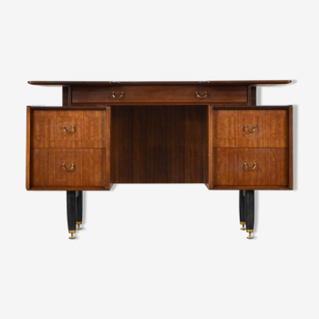 Bureau « Librenza » des années 1950 par Donald Gomme pour G Plan à Tola Wood. Vintage / Moderne / Midcentury / Rétro