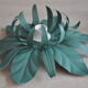 Applique fleur en métal