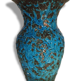Large enameled vase