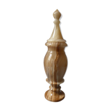 Vase in onyx with its lid