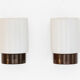 Pair of wall sconces for bathroom Finland 1960