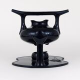 Complete tea service set and plates by Luigi Colani Zen, earthenware, Friesland, Germany, 1970s.