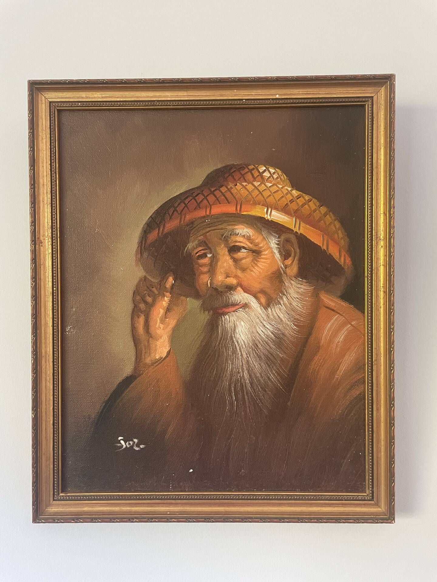 Portrait personnage chinois