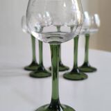 Set of 6 Alsace stemmed glasses