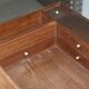 Library secretary George III in Cuban mahogany by Gillows, circa 1790.
