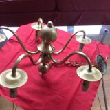 Lustre ancien en laiton