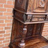 18th century walnut credence
