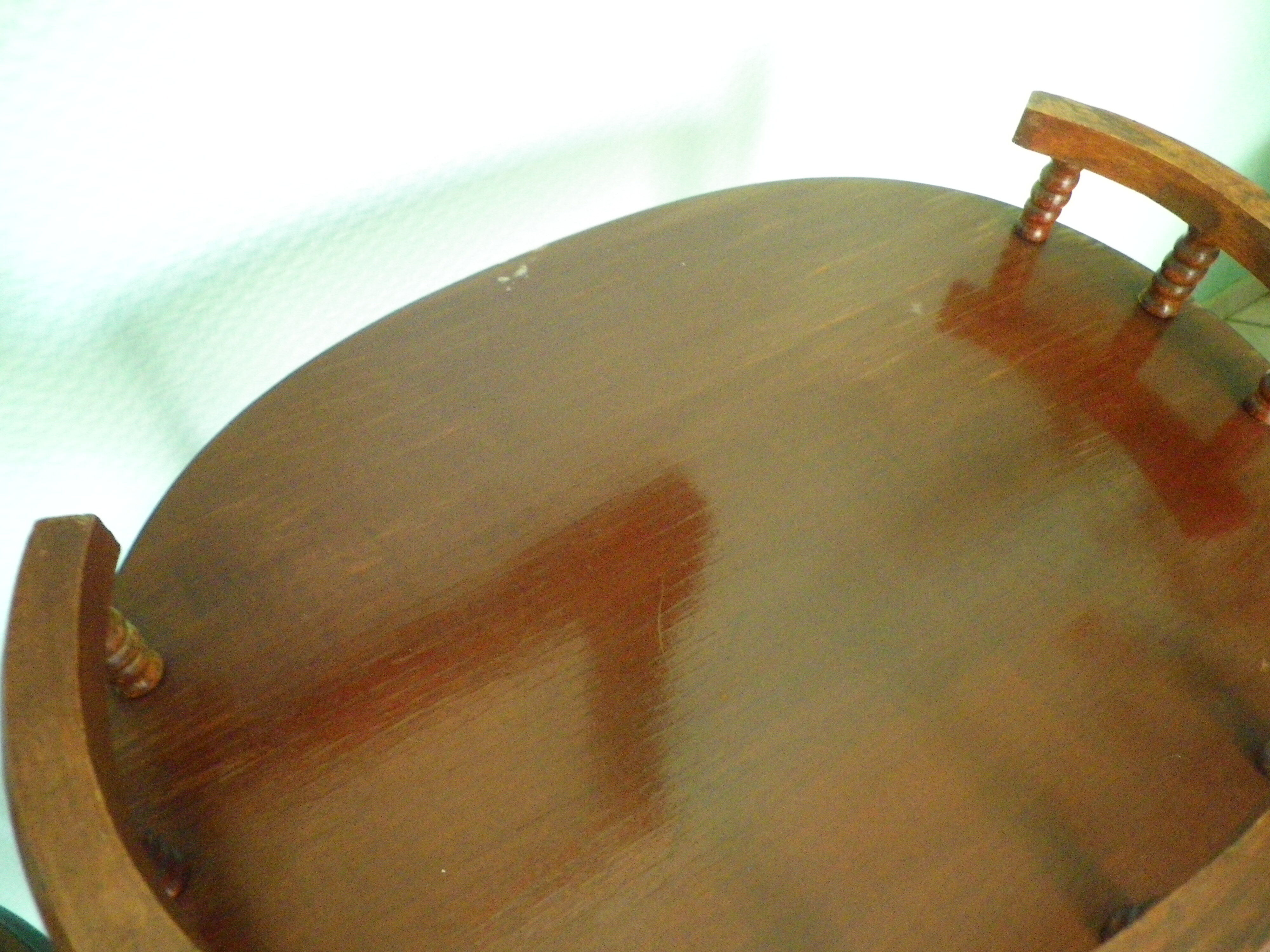 Telephone extra cabinet, wooden, 3 trays, 1 drawer