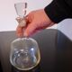 Old glass carafe 1.2 liters