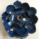 Metal flower appliques
