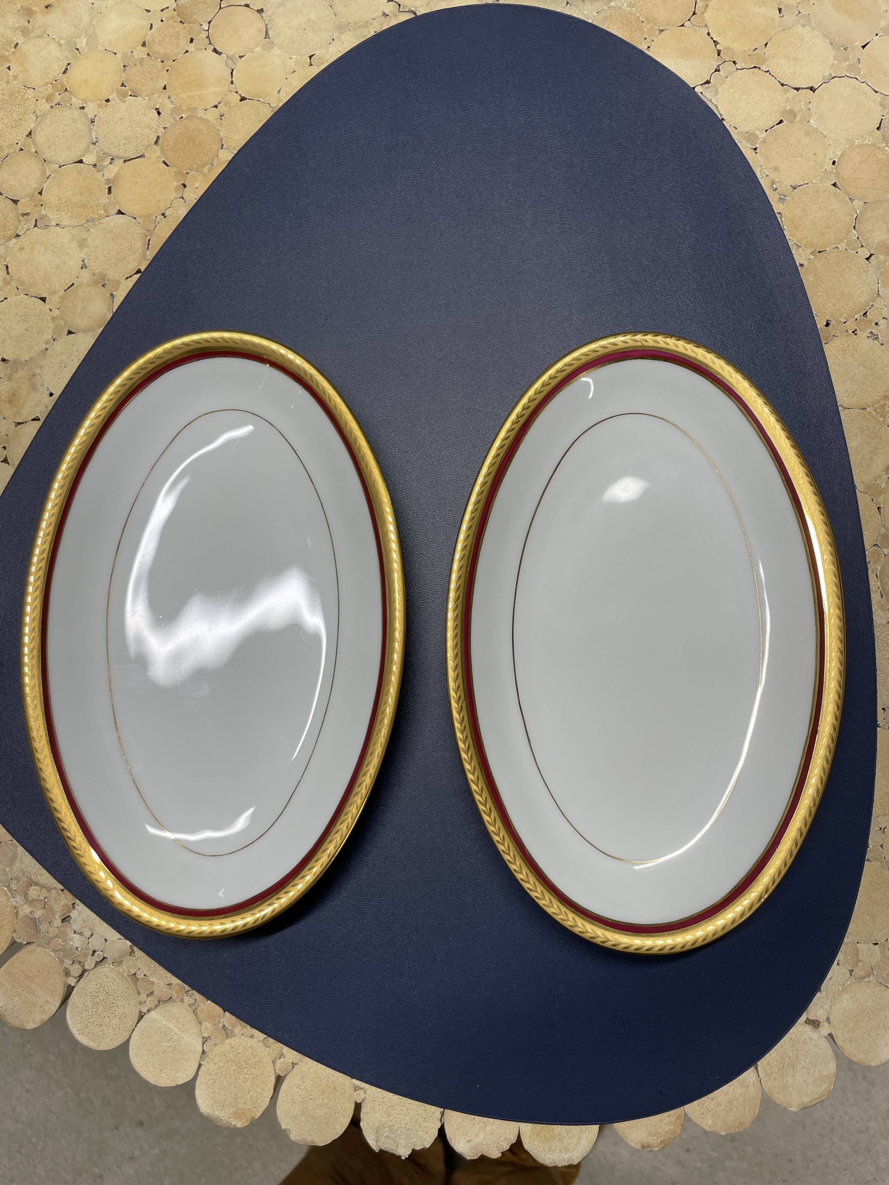 Limoges porcelain dinner service