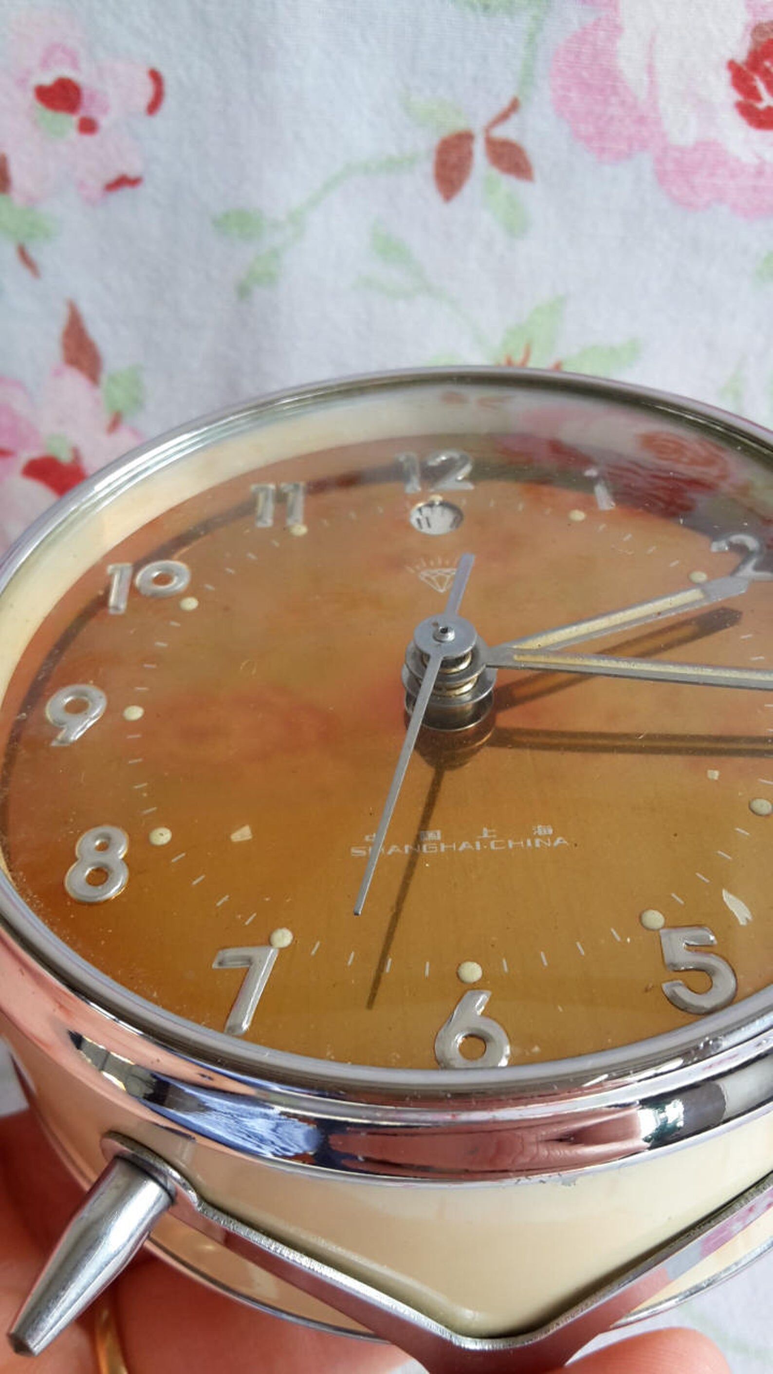 Old clock diamond shanghai china vintage