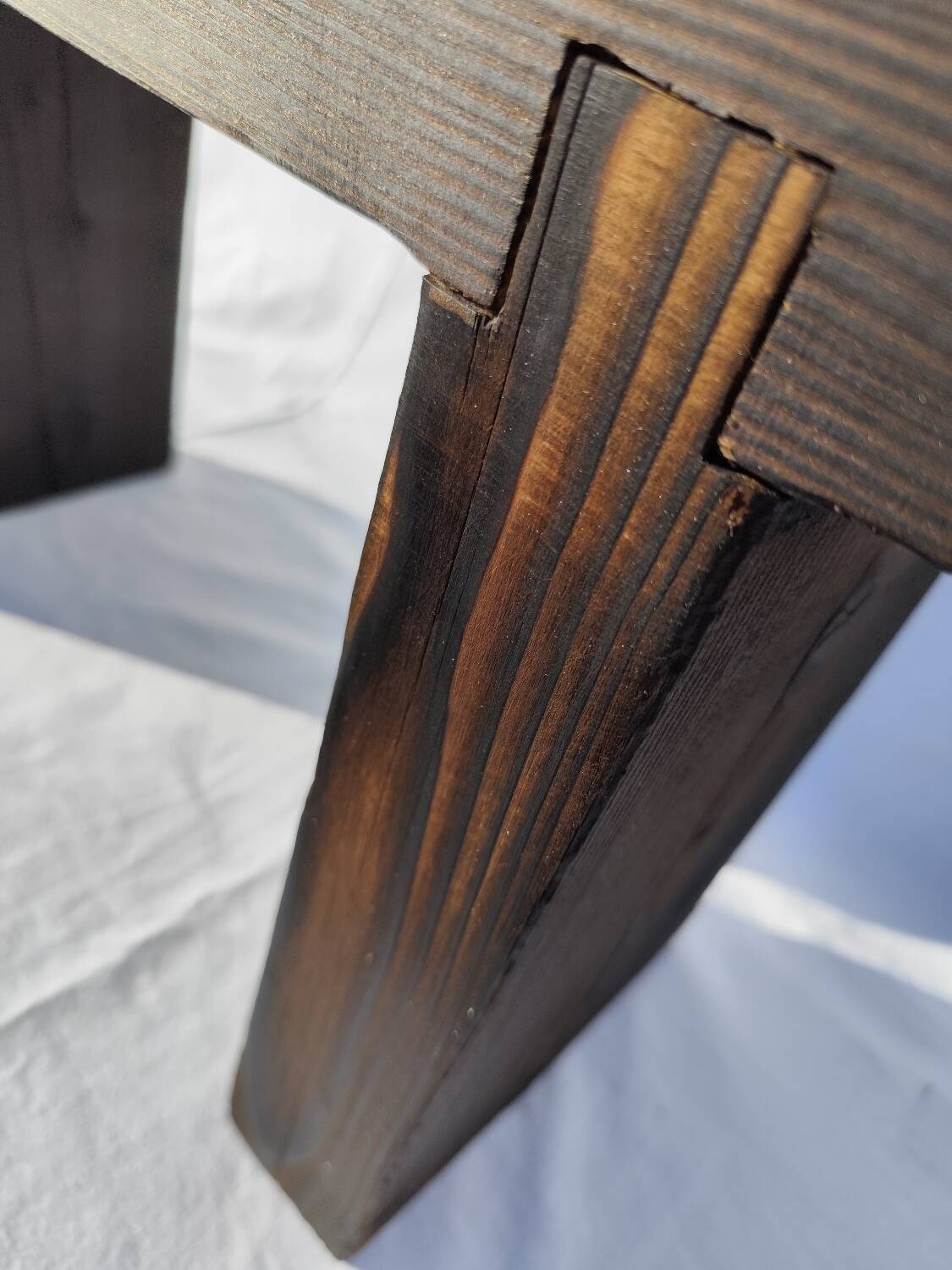 Shou Sugi Ban Bench