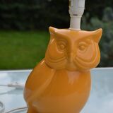 Pied de lampe hibou vintage