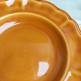 4 flat plates Lunéville Louis XV Honey